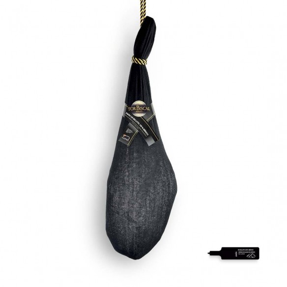 jamón ibérico bellota 100 pieza funda brida