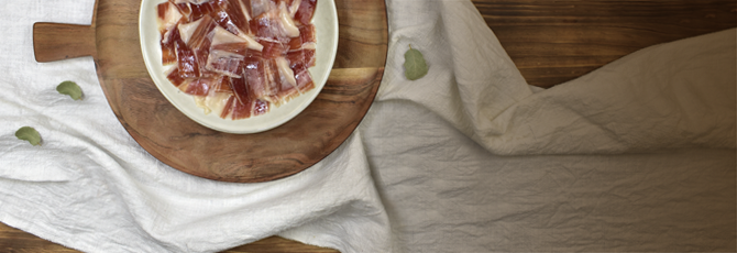 Locheados ib&eacute;ricos envasados al vac&iacute;o