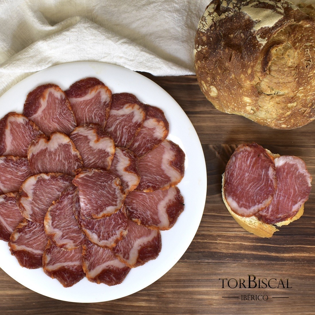 Fotografía artística para lomo ibérico BELLOTA