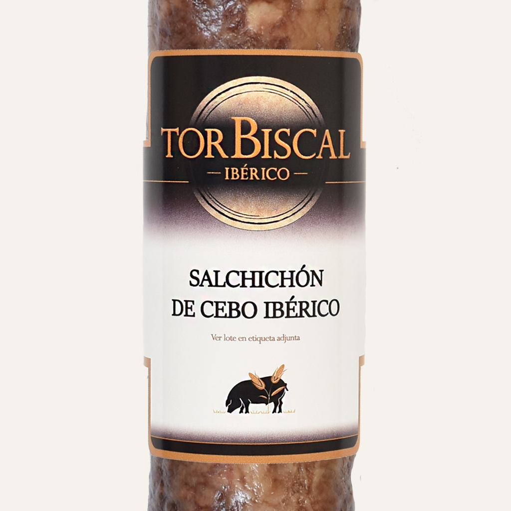 Salchichón Ibérico de Cebo (1/2 pieza) - Imagen 3