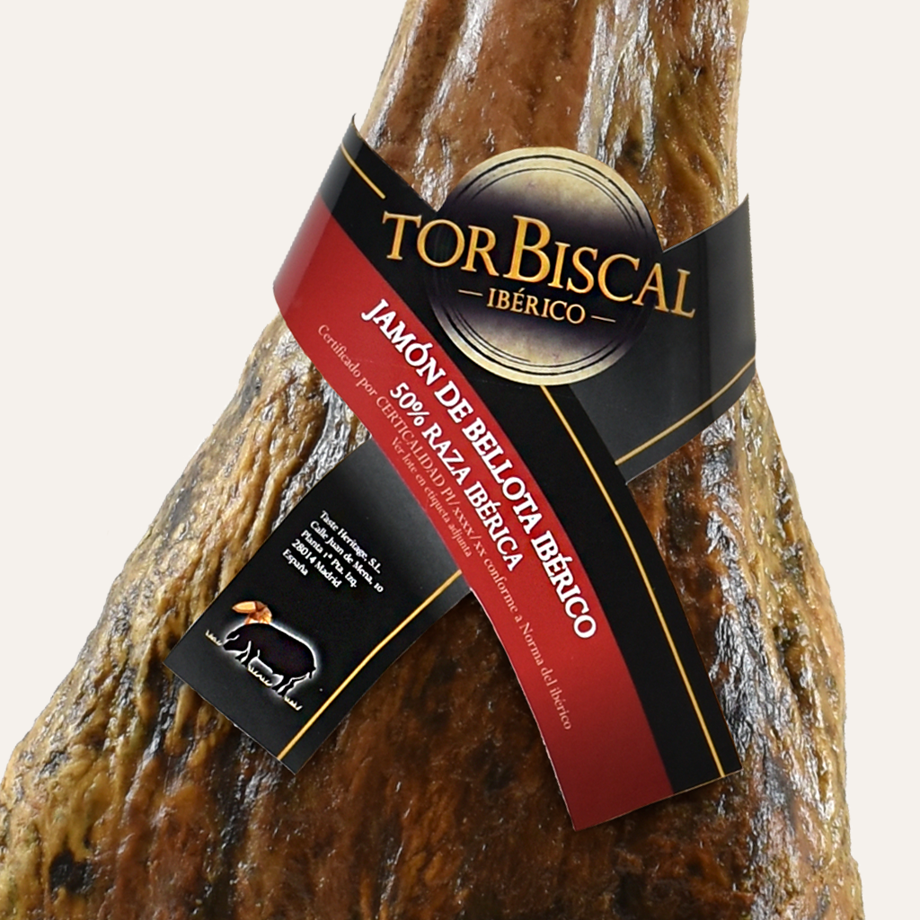 Ibéricos Torbiscal. Jamón de Bellota Ibérico 50% Raza ibérica. Jamón de Bellota Ibérico 50% Raza Ibérica de la más alta calidad, para los amantes del mejor jamón.