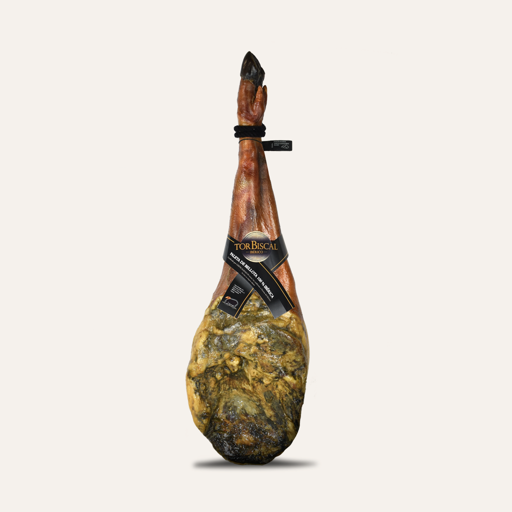 Ibéricos Torbiscal. Paleta de Bellota 100% ibérica. Paleta de Bellota 100% Ibérica de la más alta calidad, seleccionado para los amantes del mejor jamón.
