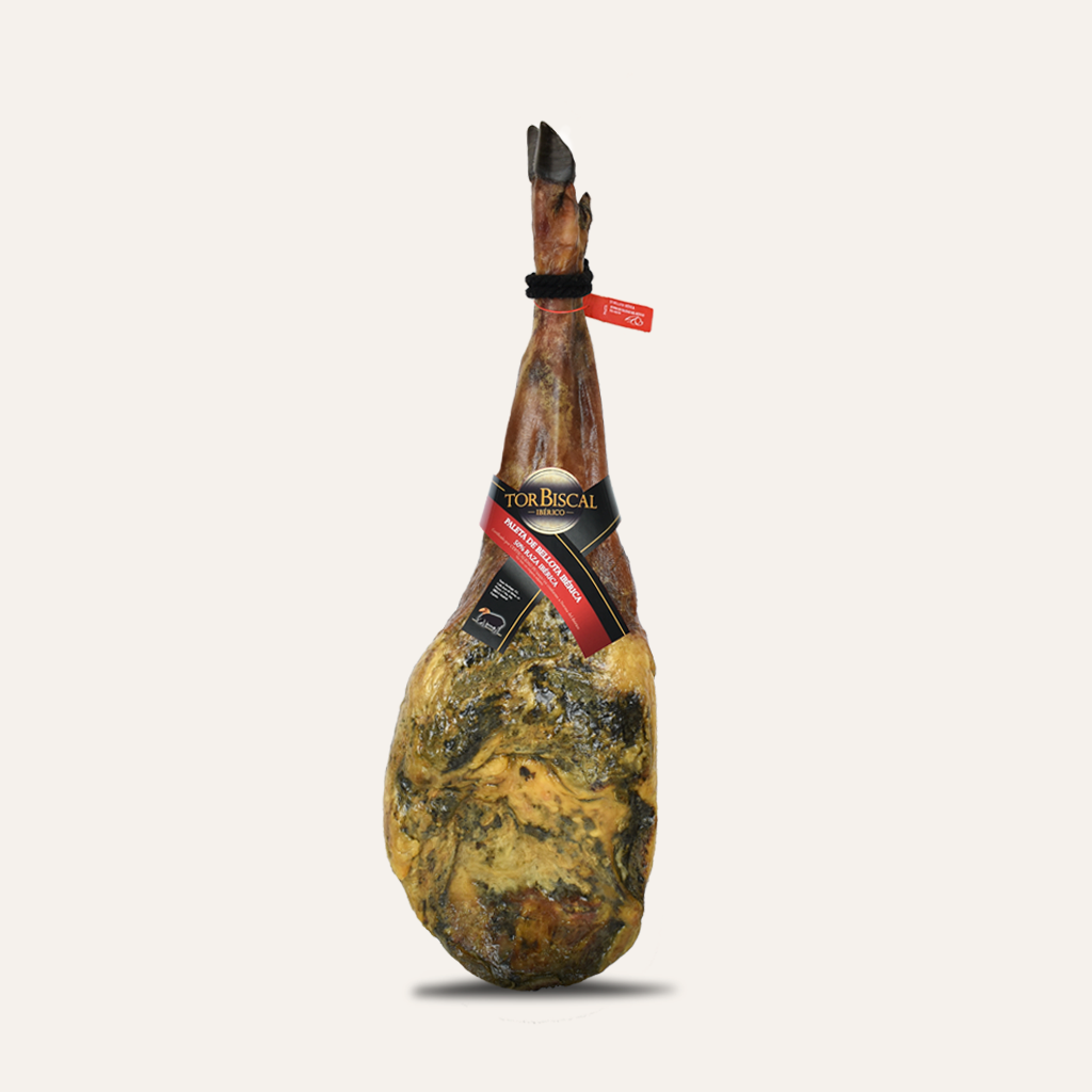 Ibéricos Torbiscal. Paleta de Bellota ibérica 50% Raza ibérica. Paleta de Bellota 50% Raza Ibérica de la más alta calidad, seleccionado para los amantes del mejor jamón.