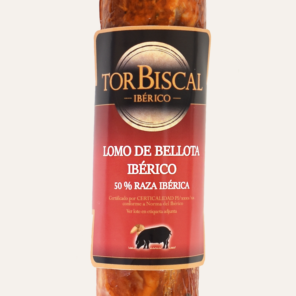 Lomo de Bellota Ibérico 50% Raza Ibérica (1/2 pieza) - Imagen 2