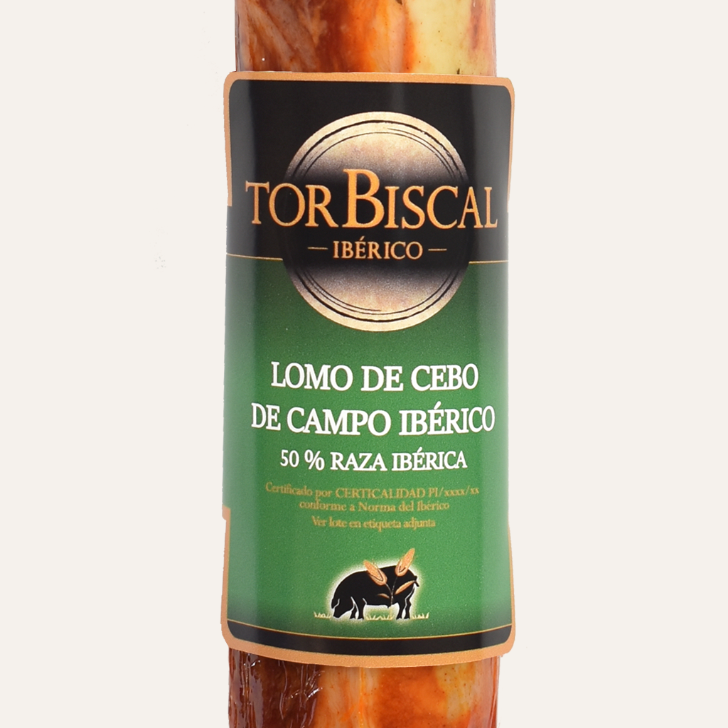 Lomo de Cebo de Campo Ibérico 50% Raza Ibérica (1/2 pieza) - Imagen 2