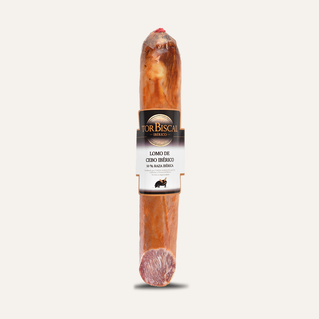 Lomo de Cebo Ibérico 50% Raza Ibérica (1/2 pieza)